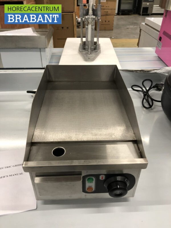 Planche à griller en acier inoxydable Planche à griller compacte 25 cm 230V Horeca