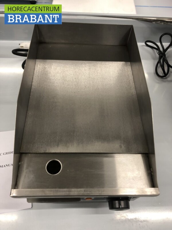 Planche à griller en acier inoxydable Planche à griller compacte 25 cm 230V Horeca – Image 3