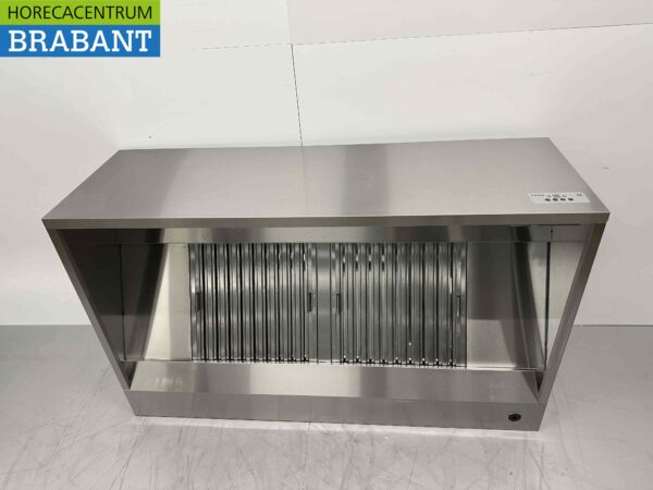 Hotte aspirante en acier inoxydable Moteur Premium-line 1500 kuub box modèle 160 cm 230V Horeca – Image 2
