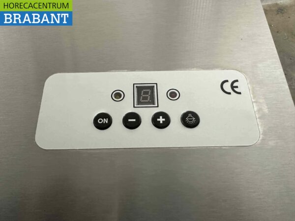 Hotte aspirante en acier inoxydable Premium-line Moteur 1500 kuub Modèle incliné 150 cm 230V Horeca – Image 6