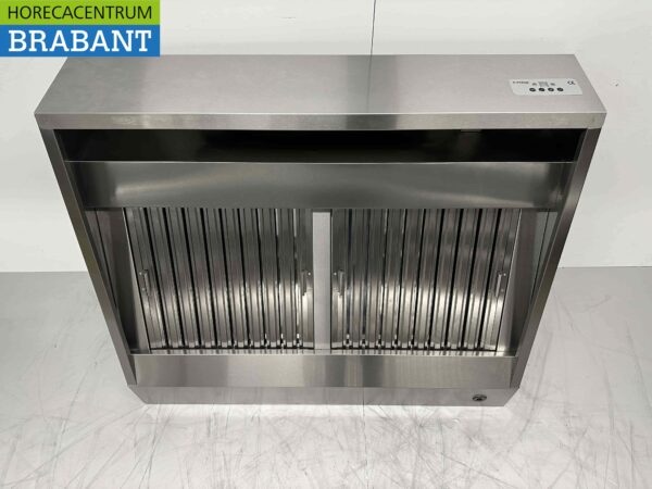 Hotte aspirante en acier inoxydable Moteur de la hotte 1500 kuub Premium-line Modèle incliné 120 cm 230V Horeca – Image 4