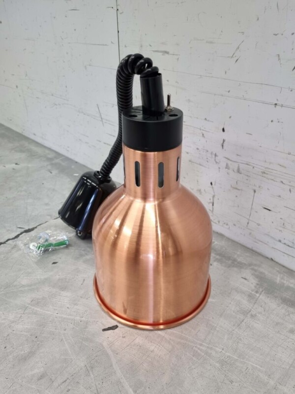 Lampe chauffante Bronze Lampe infrarouge 250 watts 230V Horeca – Image 2