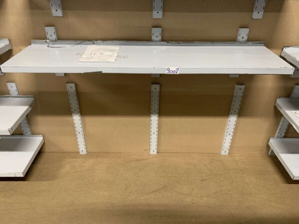 Etagère murale en acier inoxydable 160 x 40 cm Horeca