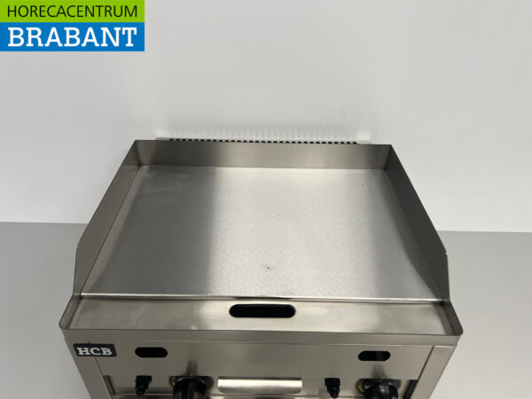 Planche à griller en acier inoxydable Plaque à griller lisse 60 cm PROPAAN Horeca – Image 4