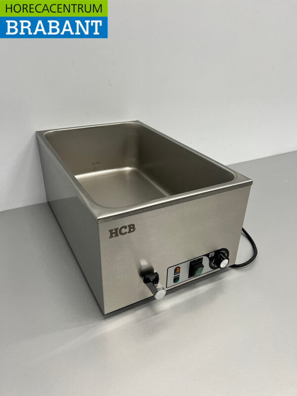 Acier inoxydable HCB Bain marie 1/1 GN 230V Horeca – Image 3