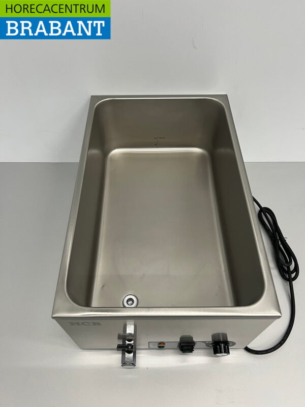 Acier inoxydable HCB Bain marie 1/1 GN 230V Horeca – Image 4