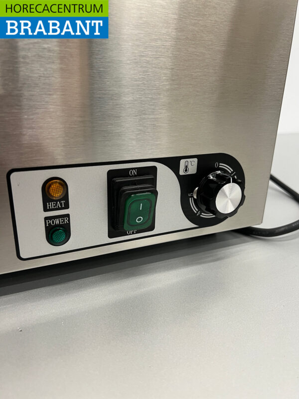 Acier inoxydable HCB Bain marie 1/1 GN 230V Horeca – Image 5