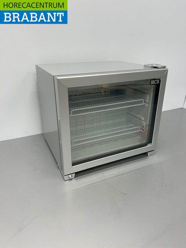 HCB Congélateur à porte vitrée Congélateur à porte vitrée 55 litres 230V Horeca – Image 2