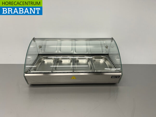 HCB Vitrine chaude 4 x 1/3 GN/gastronorm 46 litres 230V Horeca