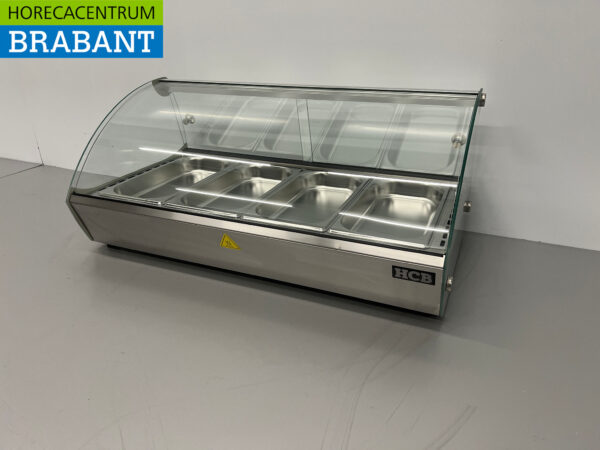 HCB Vitrine chaude 4 x 1/3 GN/gastronorm 46 litres 230V Horeca – Image 3