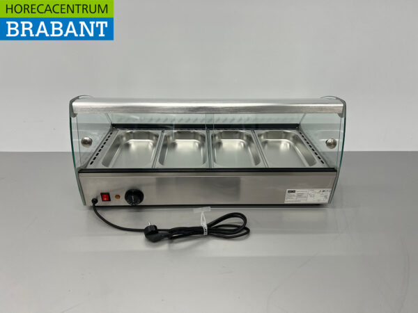 HCB Vitrine chaude 4 x 1/3 GN/gastronorm 46 litres 230V Horeca – Image 5