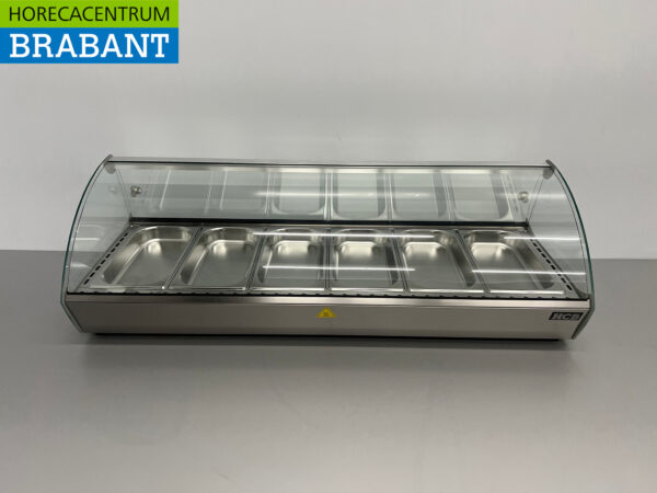 HCB Vitrine chaude 6 x 1/3 GN 68 litres 230V Horeca