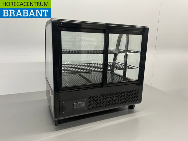 Vitrine réfrigérée Vitrine pâtissière 100 litres 230V Horeca – Image 7