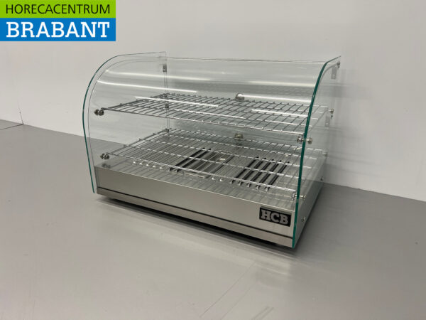 Vitrine chaude en acier inoxydable 45 litres 55,4 cm 230V Horeca – Image 2