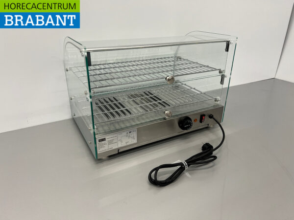 Vitrine chaude en acier inoxydable 45 litres 55,4 cm 230V Horeca – Image 6