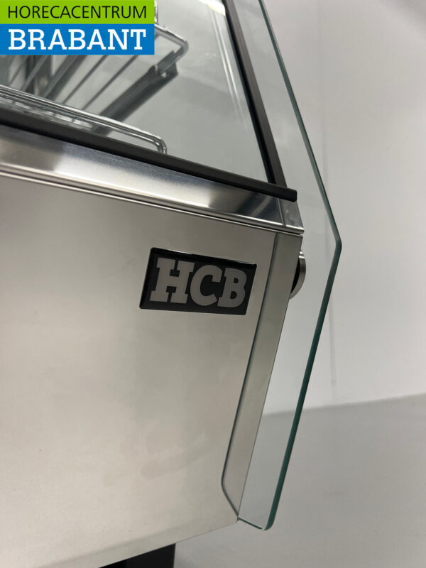 Vitrine de luxe en acier inoxydable 160 litres 86 cm 230V Horeca – Image 4