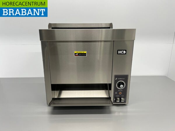 HCB Acier inoxydable Grille-pain vertical Grille-pain Four convoyeur XL 230V Horeca