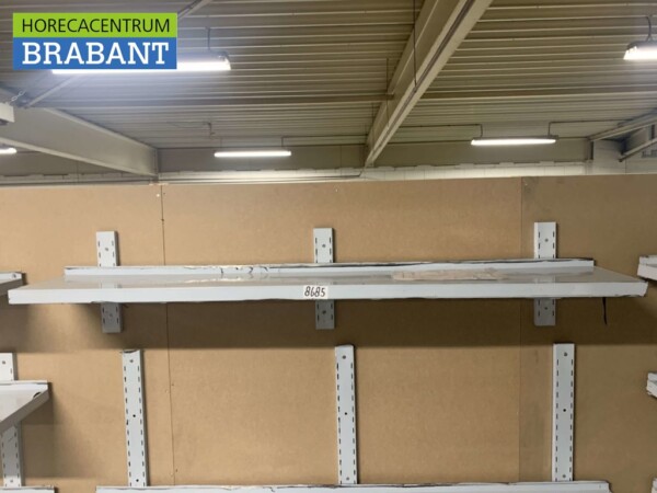 Etagère murale en acier inoxydable 180 x 30 cm Horeca