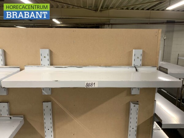 Etagère murale en acier inoxydable 100 x 30 cm Horeca