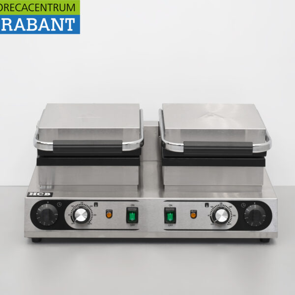 Gaufrier double en acier inoxydable Gaufres de Liège 230V Catering