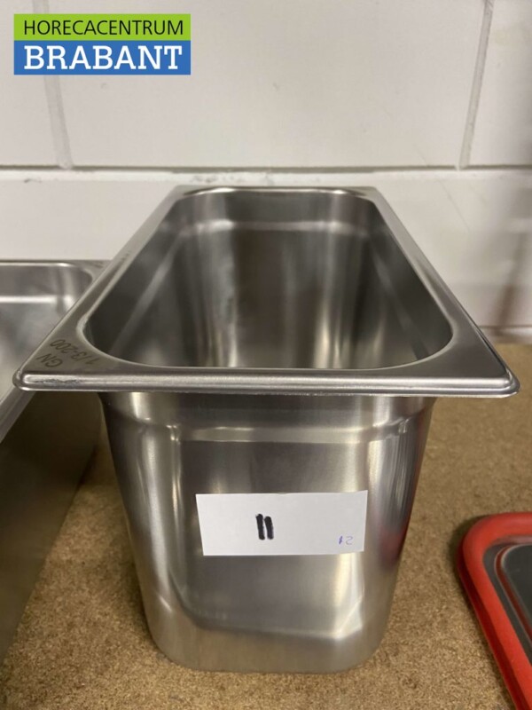 Acier inoxydable Gastronorm Bac GN 1/3 Profondeur 200 mm Horeca