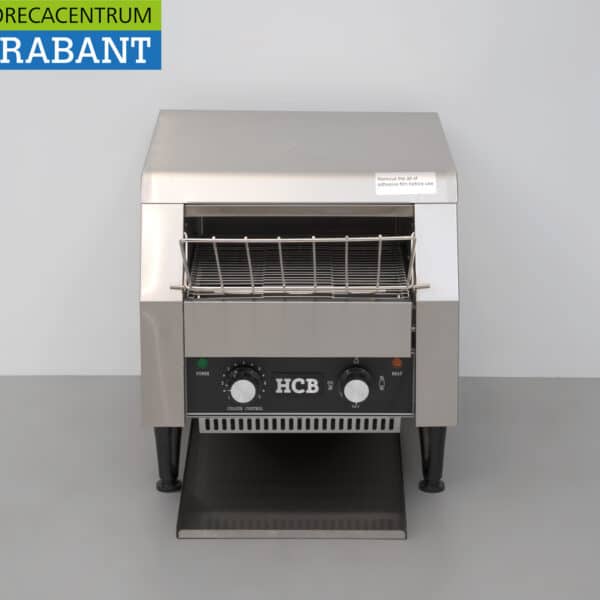 Grille-pain à passage continu HCB en acier inoxydable, four à convoyeur, 300 pièces, 230 V, secteur de la restauration