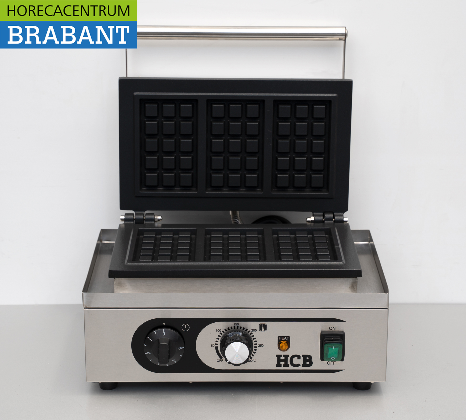 Gaufrier HCB en acier inoxydable Gaufres de Liège 230V Catering