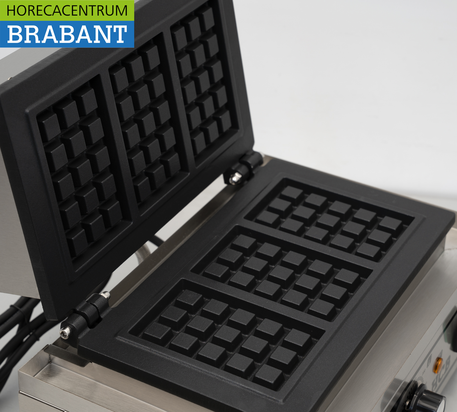 Gaufrier HCB en acier inoxydable Gaufres de Liège 230V Catering – Image 5