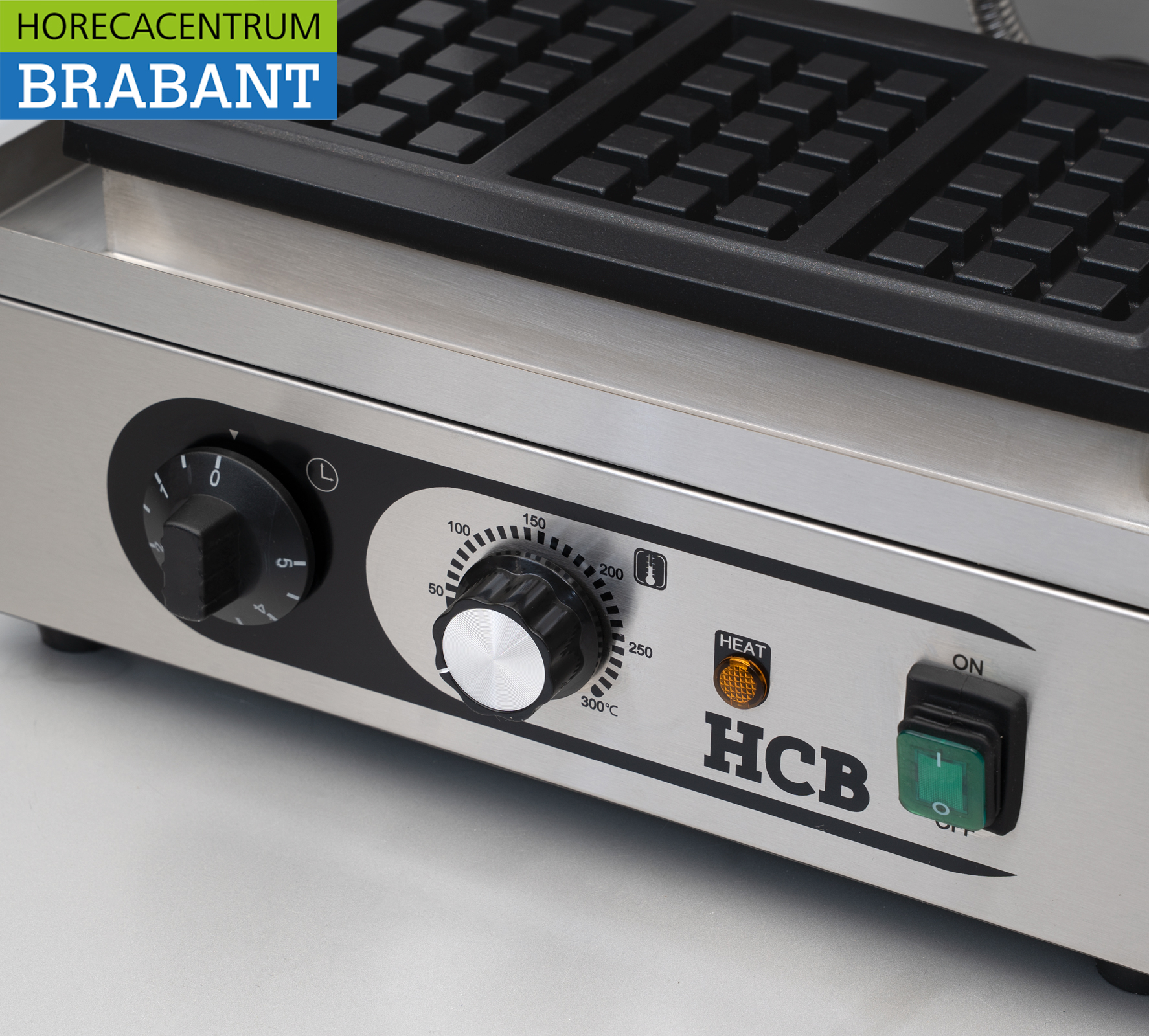 Gaufrier HCB en acier inoxydable Gaufres de Liège 230V Catering – Image 6
