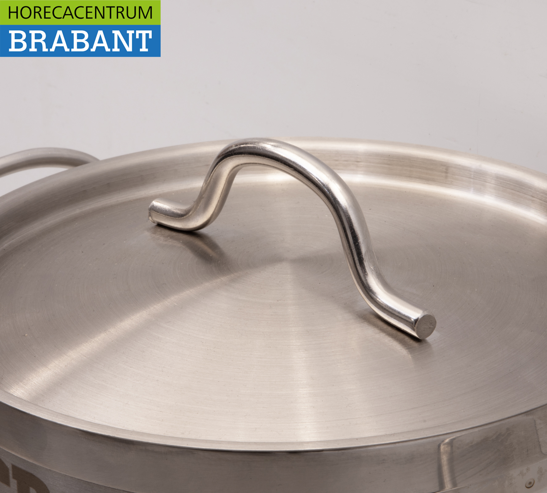 HCB Acier inoxydable Poêle à soupe Poêle de cuisson Induction 20 x 12 cm 4 litres Horeca – Image 3