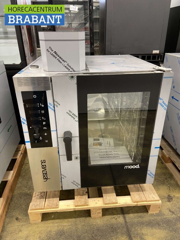 Acier inoxydable Yesovens Mood Oven Four à vapeur Combisteamer Steamer 6 x 60/40 cm GAS Restauration