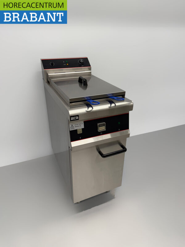 Friteuse en acier inoxydable Friteuse 30 litres 10 kW 400V Horeca – Image 3