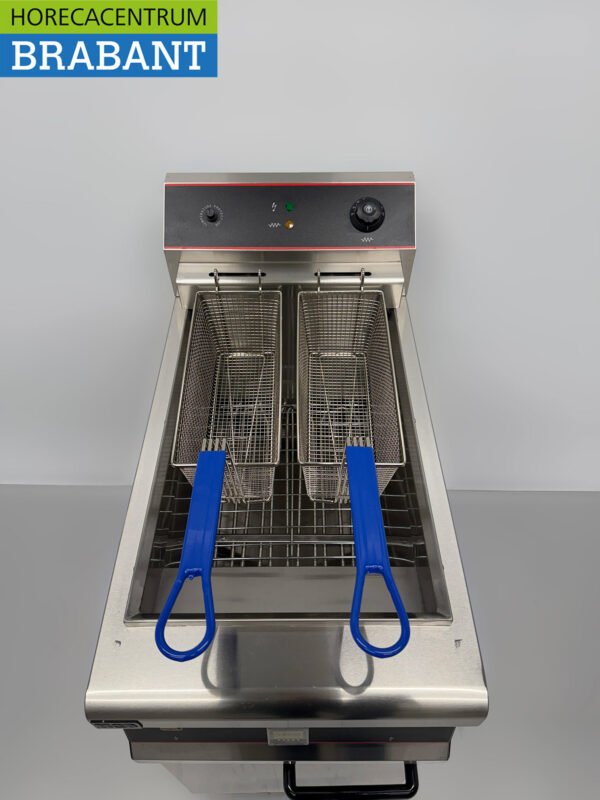 Friteuse en acier inoxydable Friteuse 30 litres 10 kW 400V Horeca – Image 4