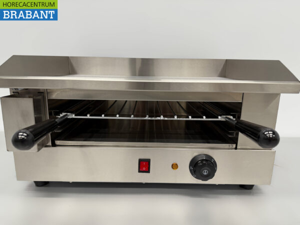 Planche à griller en acier inoxydable avec grille salamandre 55 cm 230V Horeca – Image 5