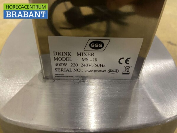 Milk shaker en acier inoxydable Mélangeur de lait 750 ml 230V Horeca – Image 5