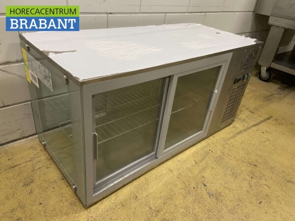Acier inoxydable GGG Vitrine réfrigérée 111 cm 230V Horeca – Image 3