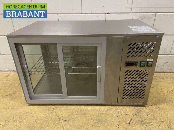 Acier inoxydable GGG Vitrine réfrigérée 91 cm 230V Horeca