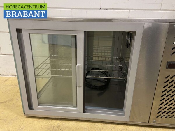Acier inoxydable GGG Vitrine réfrigérée 91 cm 230V Horeca – Image 4