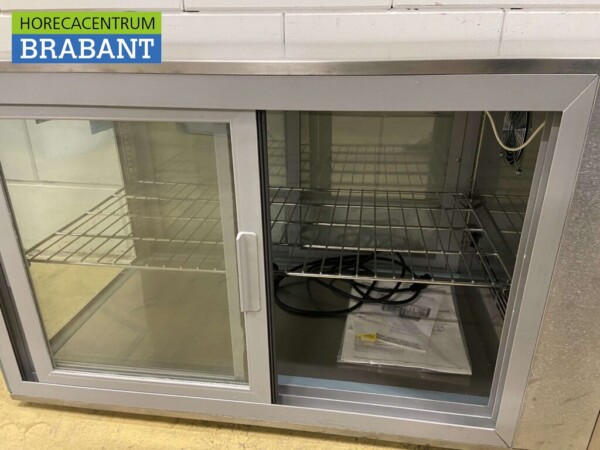 Acier inoxydable GGG Vitrine réfrigérée 111 cm 230V Horeca – Image 4