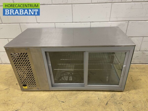 Acier inoxydable GGG Vitrine réfrigérée 111 cm 230V Horeca – Image 5