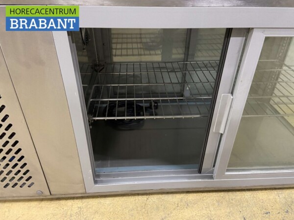 Acier inoxydable GGG Vitrine réfrigérée 111 cm 230V Horeca – Image 5