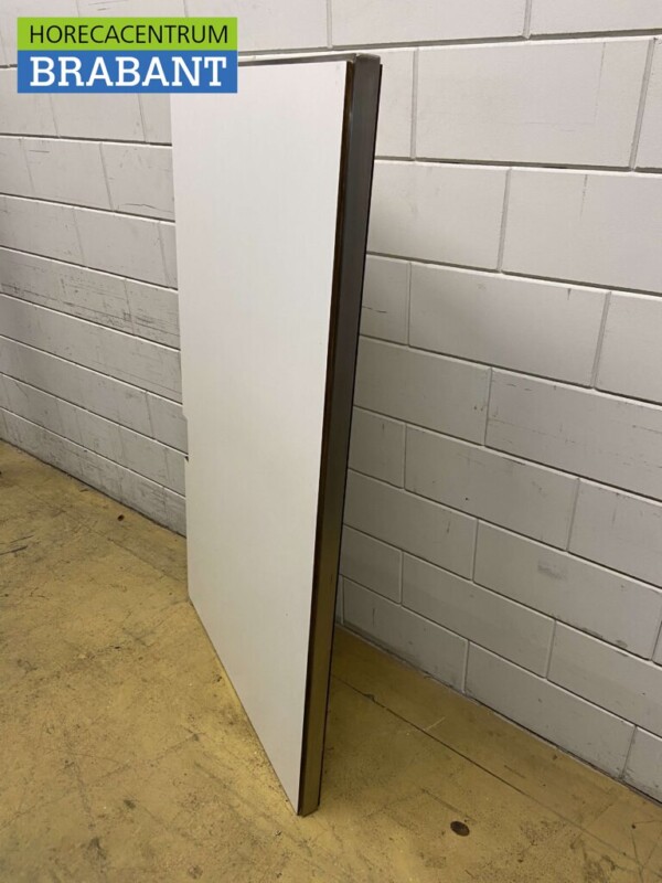 Cloison en acier inoxydable avec Trespa 90 x 160 cm Horeca – Image 2