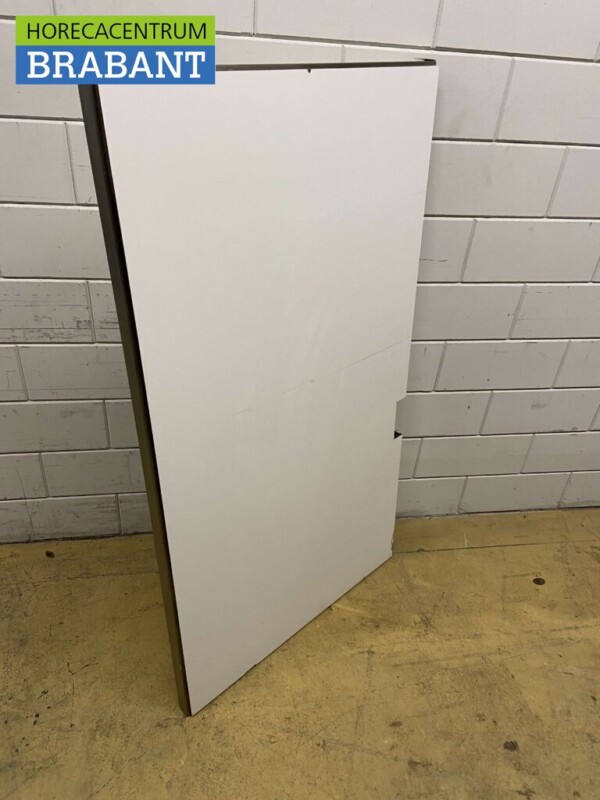 Cloison en acier inoxydable avec Trespa 90 x 160 cm Horeca – Image 3