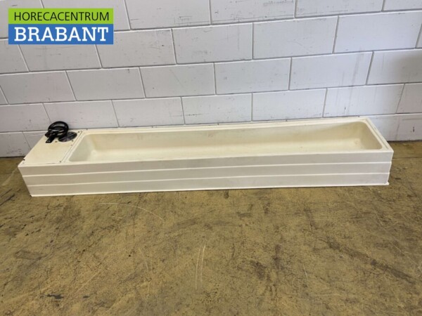 Tecnocrio Vitrine à poser Vitrine réfrigérée à poser saladière 10 x 1/3 GN 208 cm Horeca