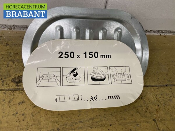 Trappe d'inspection pour tube spiro 315 mm 250 x 150 mm Horeca – Image 3