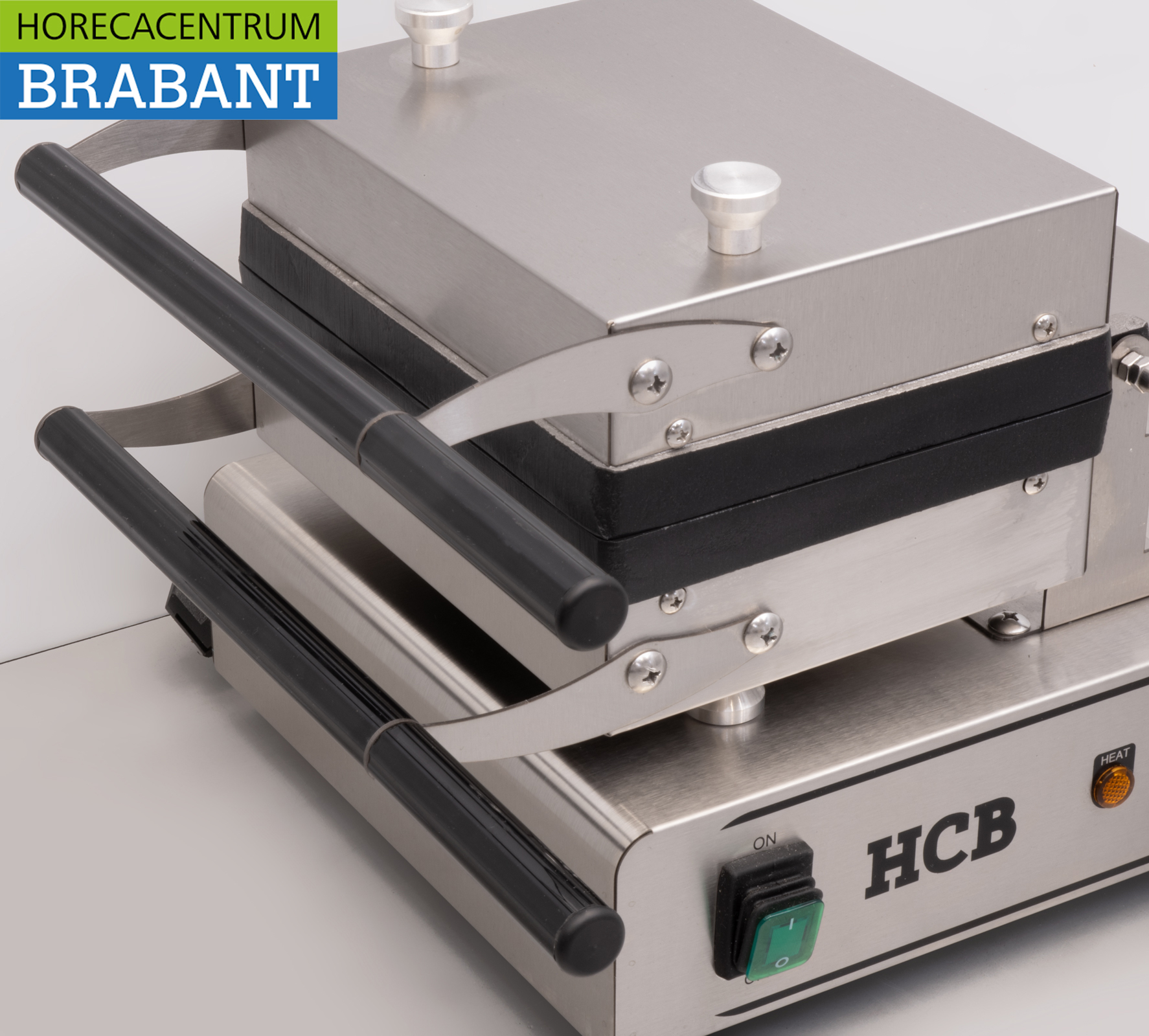 Gaufrier inclinable HCB en acier inoxydable avec minuterie 230V Restauration – Image 7