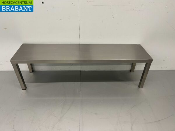 Acier inoxydable HCB Etagere Bridge 140 x 35 x 40 cm Restauration