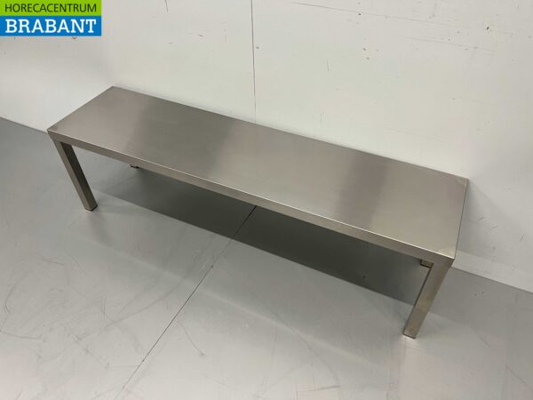 Acier inoxydable HCB Etagere Bridge 140 x 35 x 40 cm Restauration – Image 3