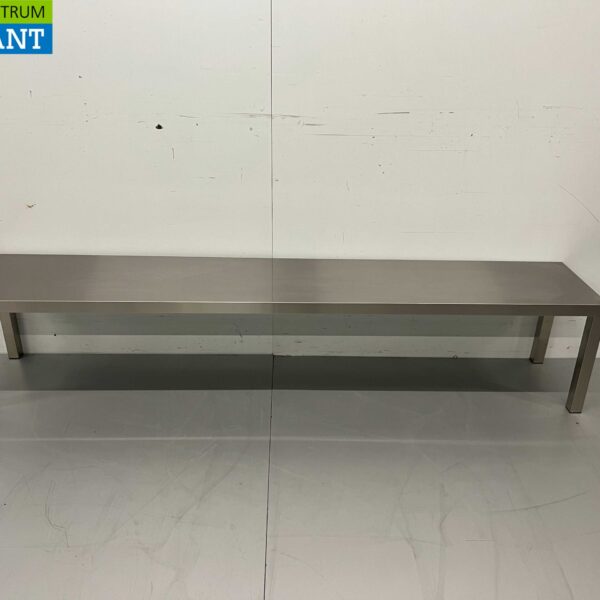 Acier inoxydable HCB Etagere Bridge 200 x 35 x 40 cm Restauration