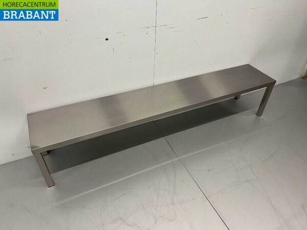 Acier inoxydable HCB Etagere Bridge 200 x 35 x 40 cm Restauration – Image 2